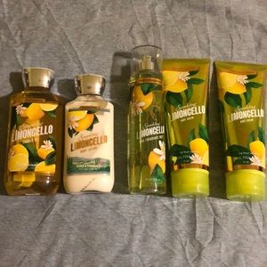 Bath and Body Works limoncello lot